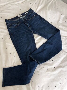 Frame Denim Women’s Skinny Jeans in Dark Blue